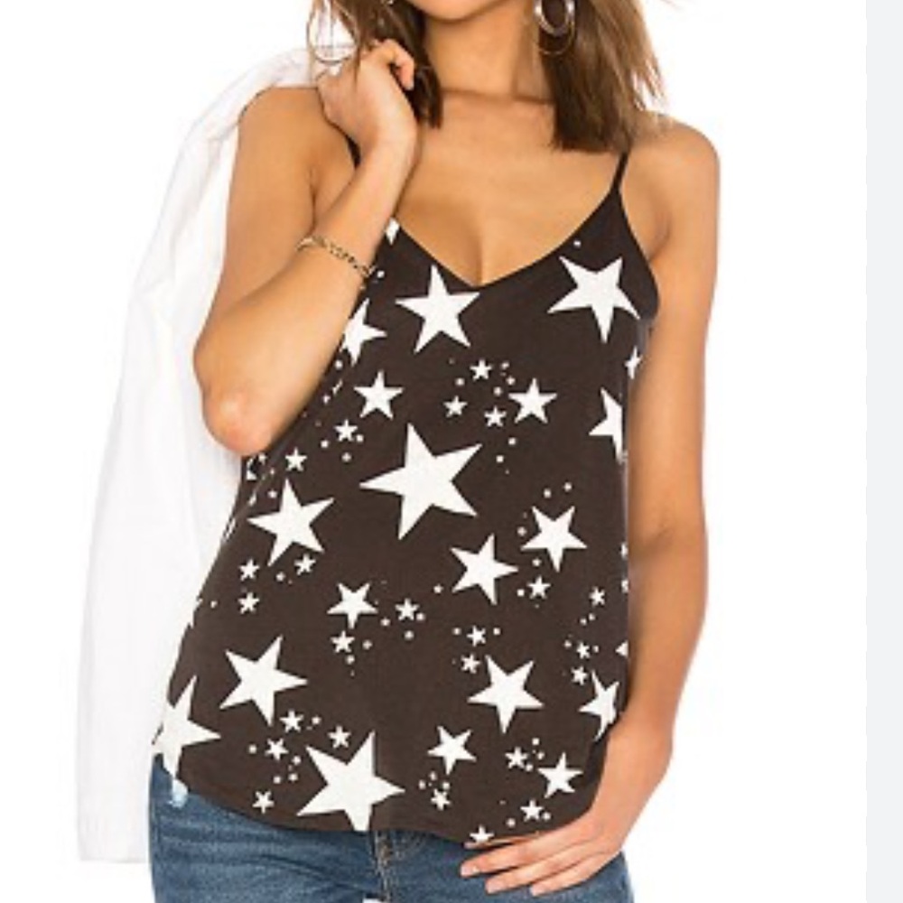 Brand New Chaser Starry Tank in Union Black in Size Small